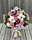 Букет цветов из: Альстромерии, Гвоздики, Розы и Хризантемы в Покровке Воронежской области