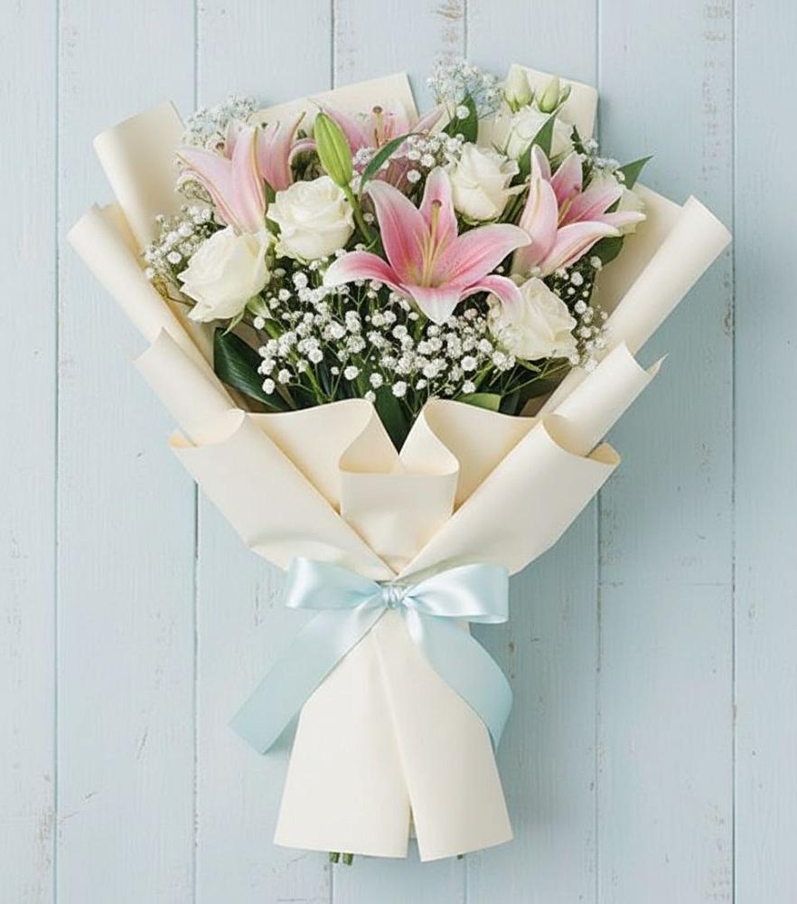 Букет цветов из: Лилии в Покровке Воронежской области