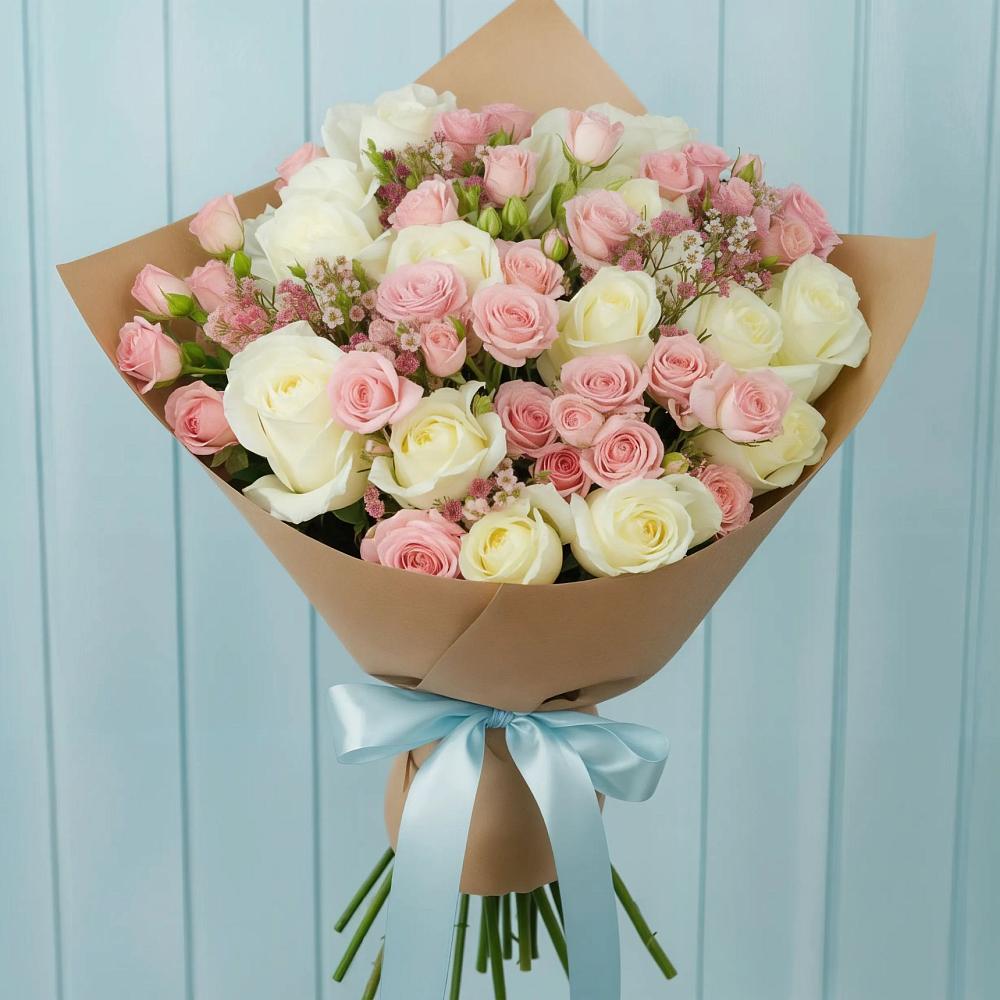 Букет цветов из: Розы в Покровке Воронежской области