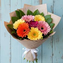 Букет цветов из:  Герберы #REPLACE_PRED# Покровке Воронежской области