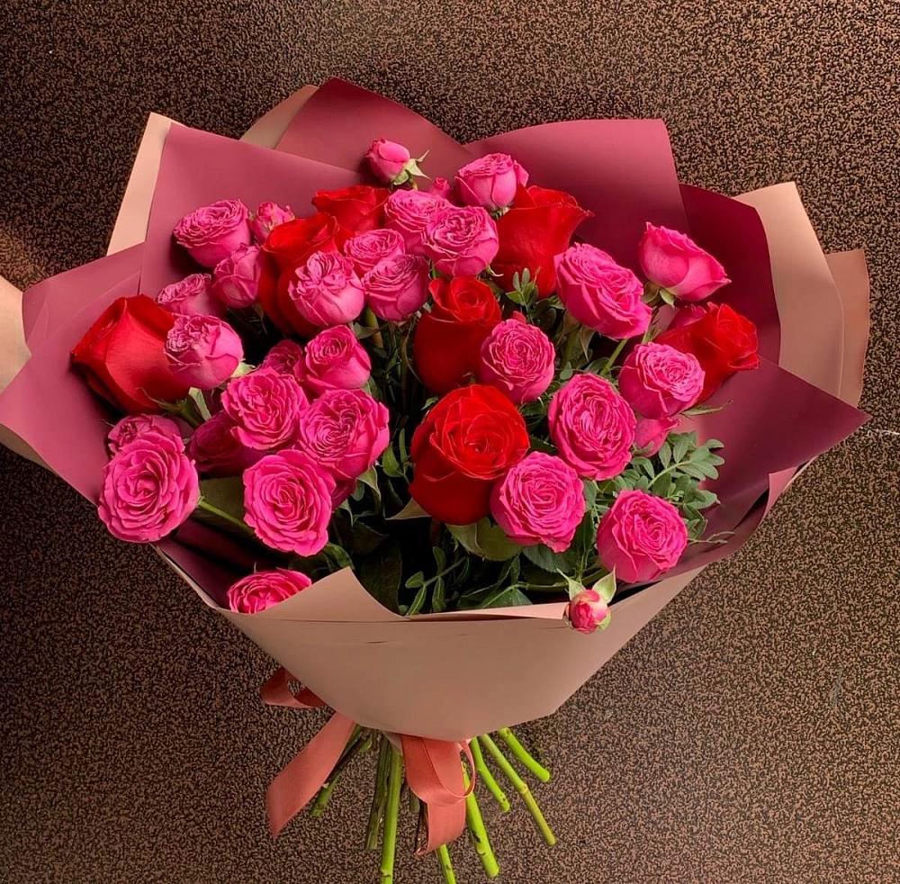 Букет В объятьях нежности в Покровке Воронежской области