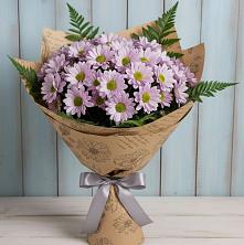 Букет цветов из:  Хризантемы в Покровке Воронежской области