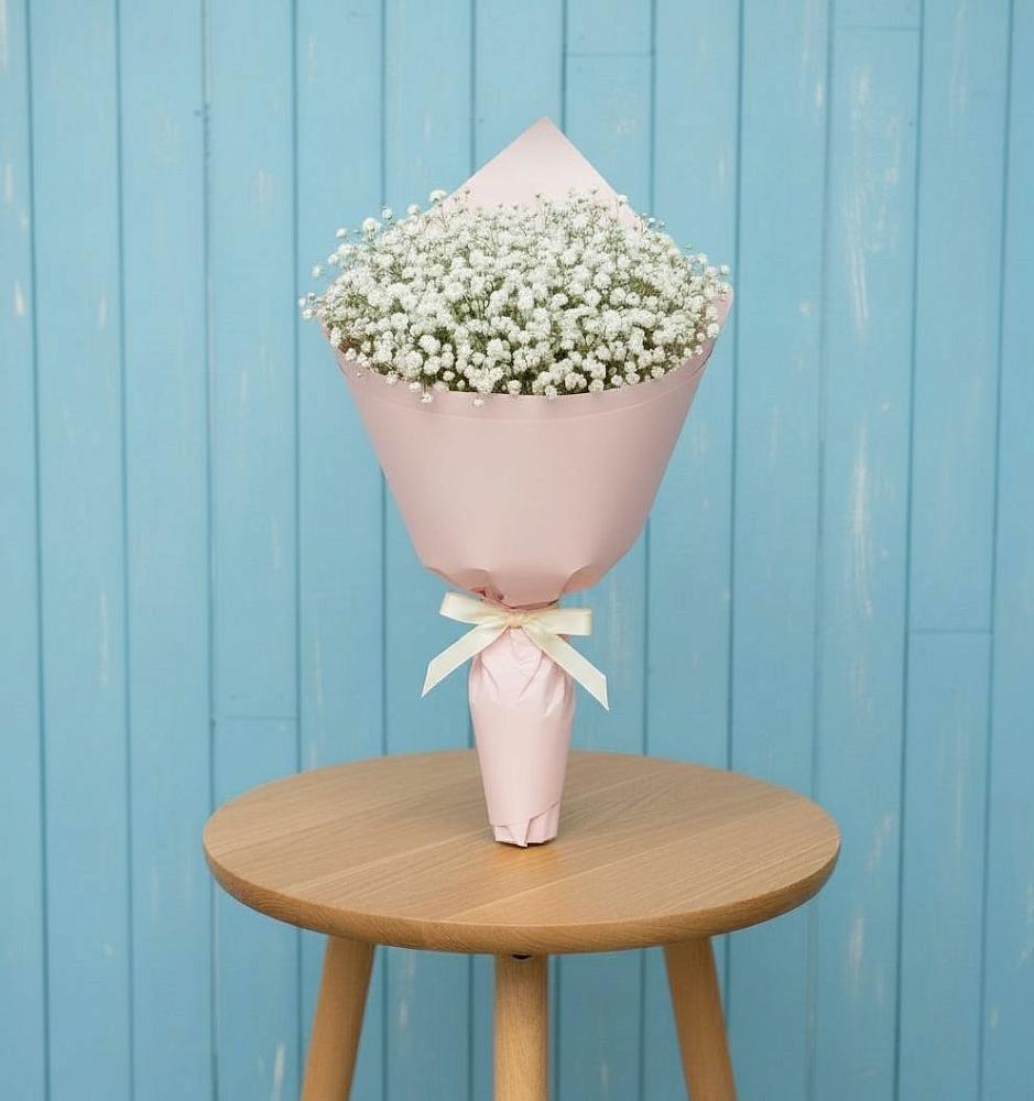 Букет цветов из: Гипсофила в Покровке Воронежской области