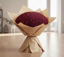 Букет 101 Красная роза #REPLACE_PRED# Покровке Воронежской области