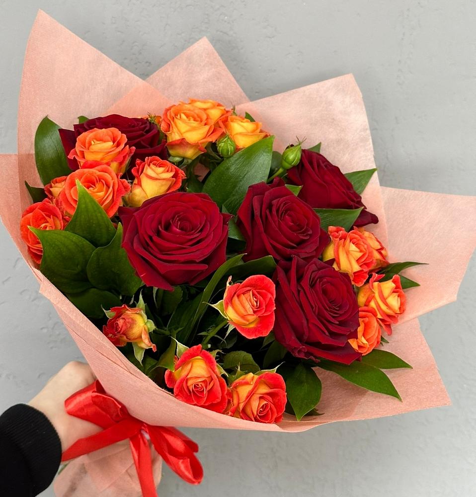 Букет Любовь и восторг в Покровке Воронежской области