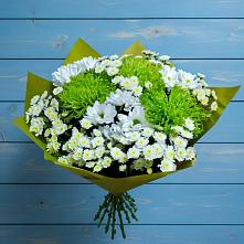 Букет цветов из:  Хризантемы в Покровке Воронежской области