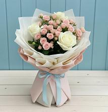 Букет цветов из:  Розы в Покровке Воронежской области
