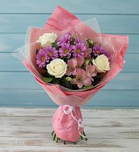 Букет цветов из:  Герберы в Покровке Воронежской области