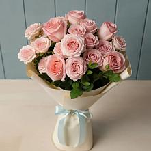 Букет Розовый шарм в Покровке Воронежской области
