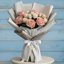 Букет цветов из:  Розы #REPLACE_PRED# Покровке Воронежской области