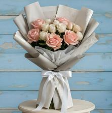 Букет цветов из:  Розы в Покровке Воронежской области