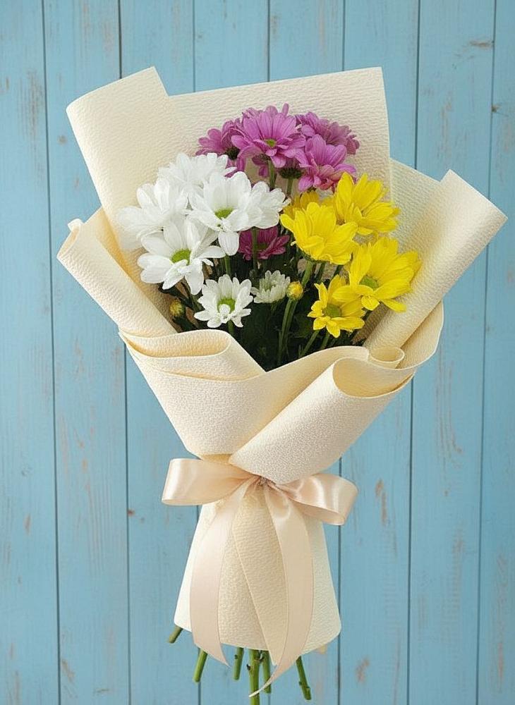 Букет цветов из: Хризантемы в Покровке Воронежской области