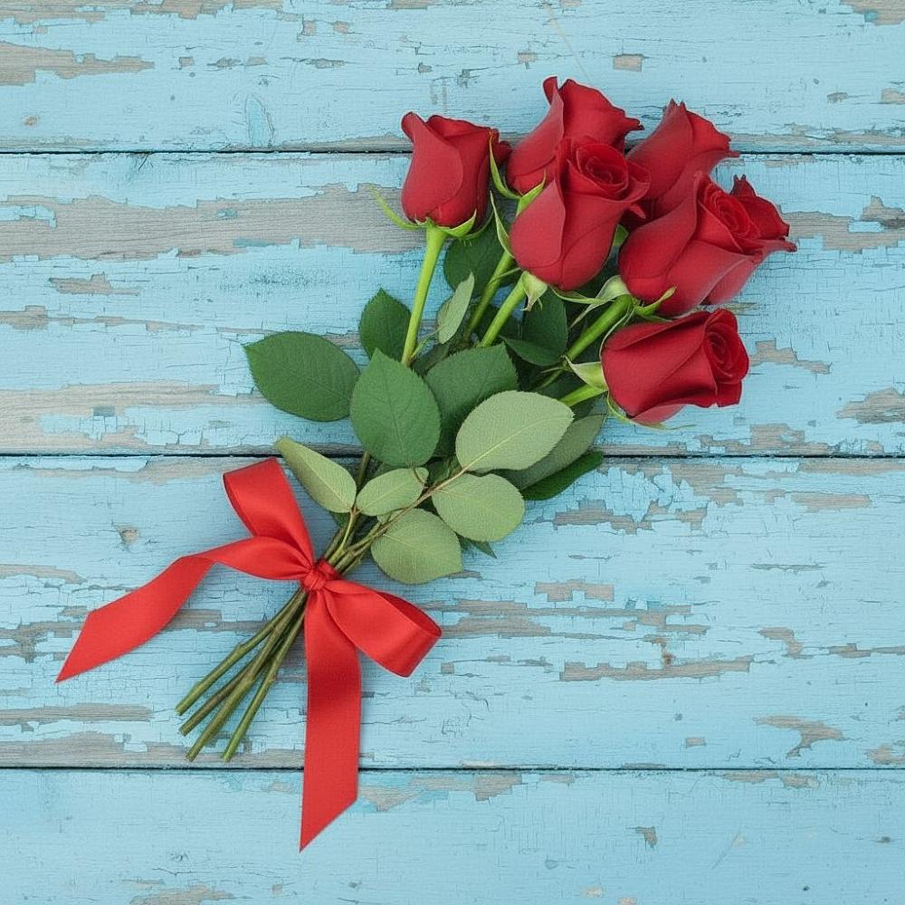 Букет Красные розы в Покровке Воронежской области