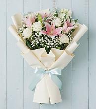 Букет цветов из:  Лилии в Покровке Воронежской области