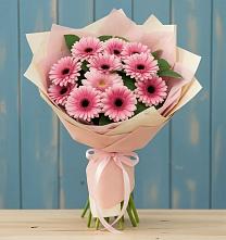 Букет цветов из:  Герберы в Покровке Воронежской области